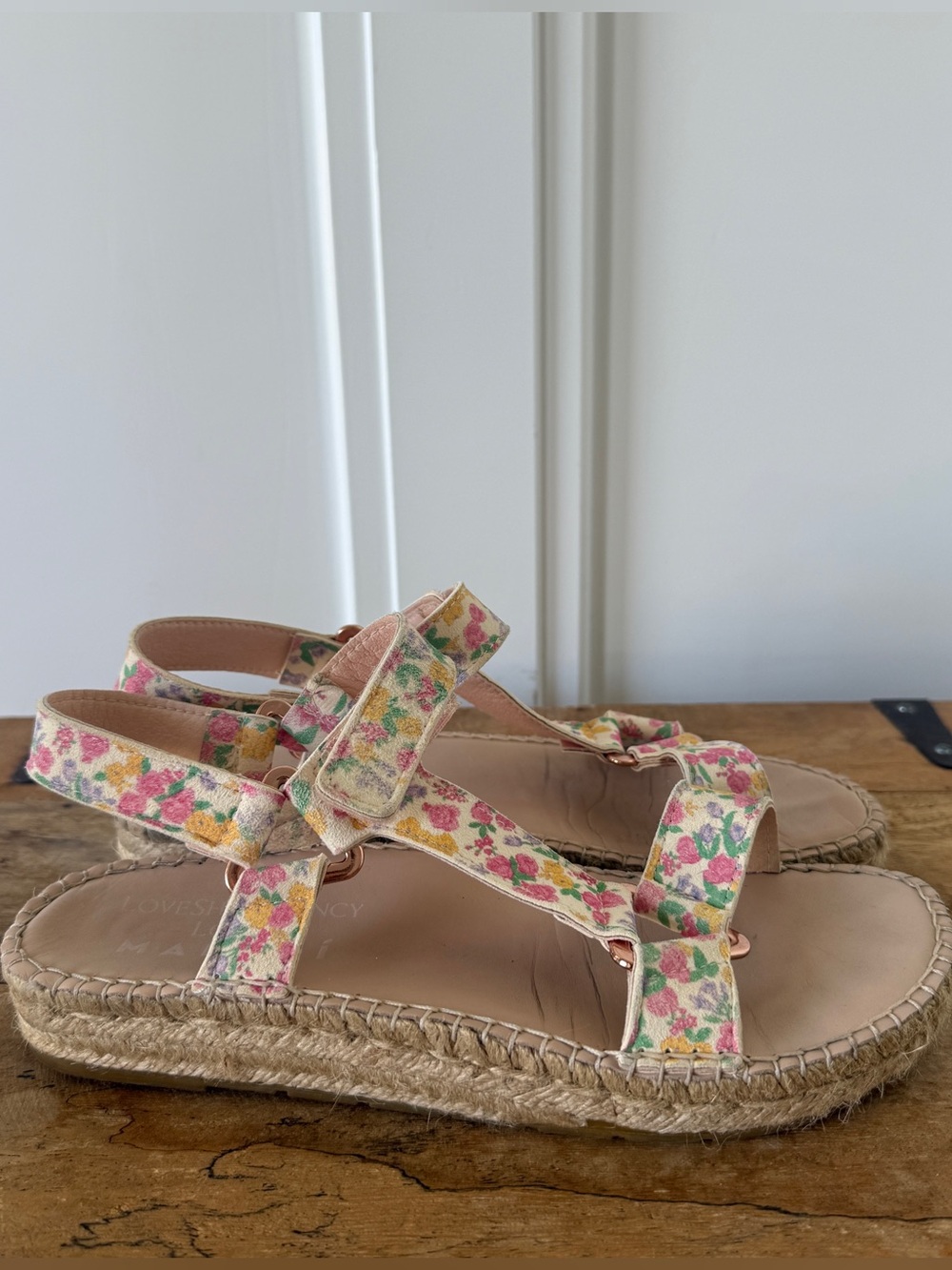 LoveShackFancy Loves Manebí Espadrille Slingback Sandal